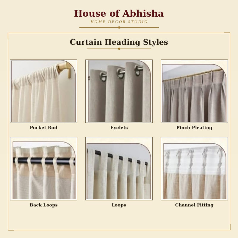 Genda Phool Handblock Printed Cotton Curtains