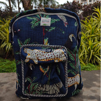 Jungle Lore Quilted Kids Backpack