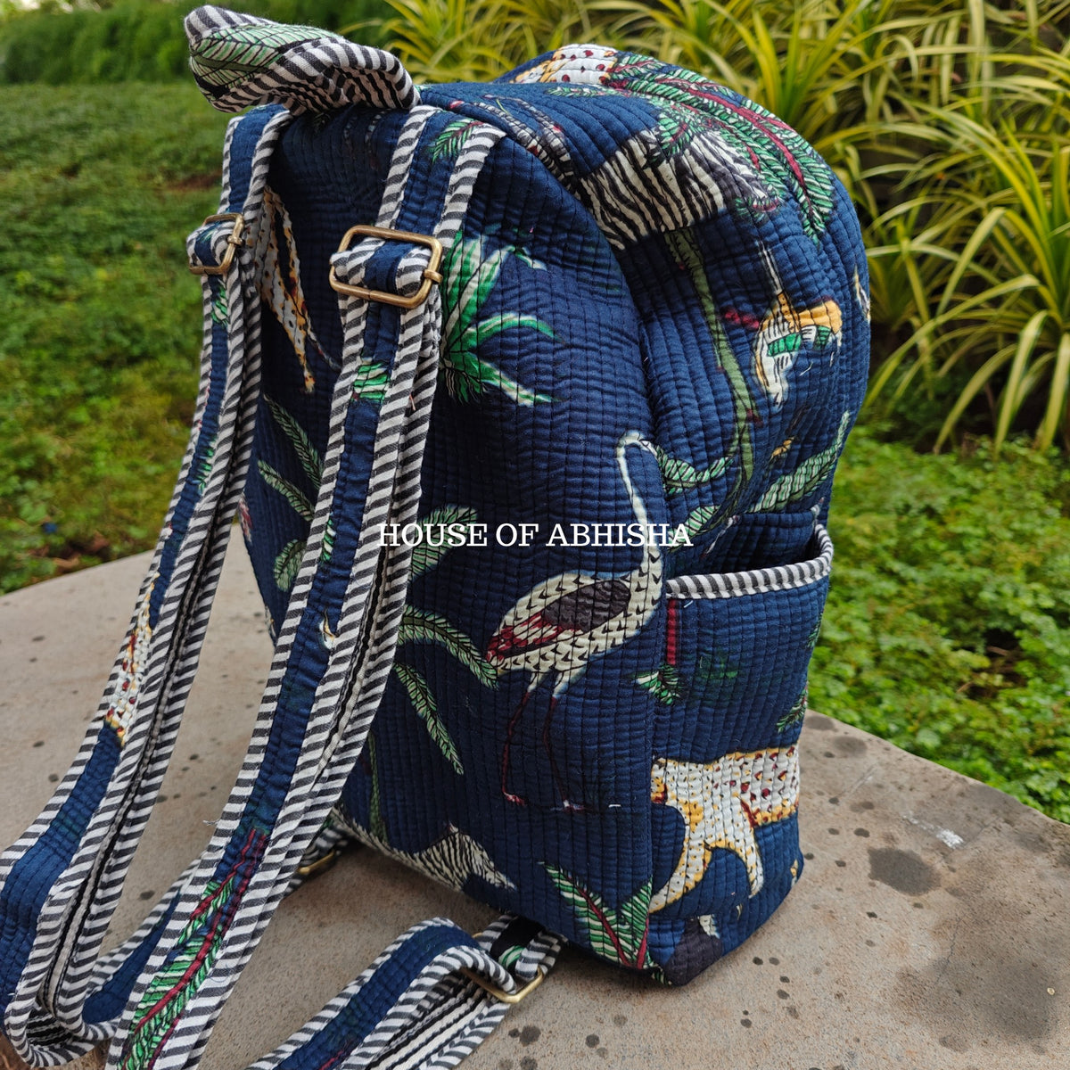 Jungle Lore Quilted Kids Backpack