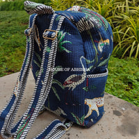Jungle Lore Quilted Kids Backpack