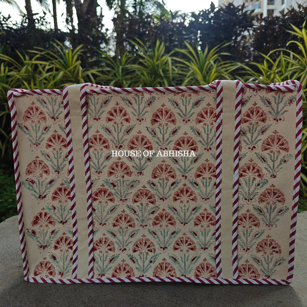 Lily Canvas Cotton Tote Bag