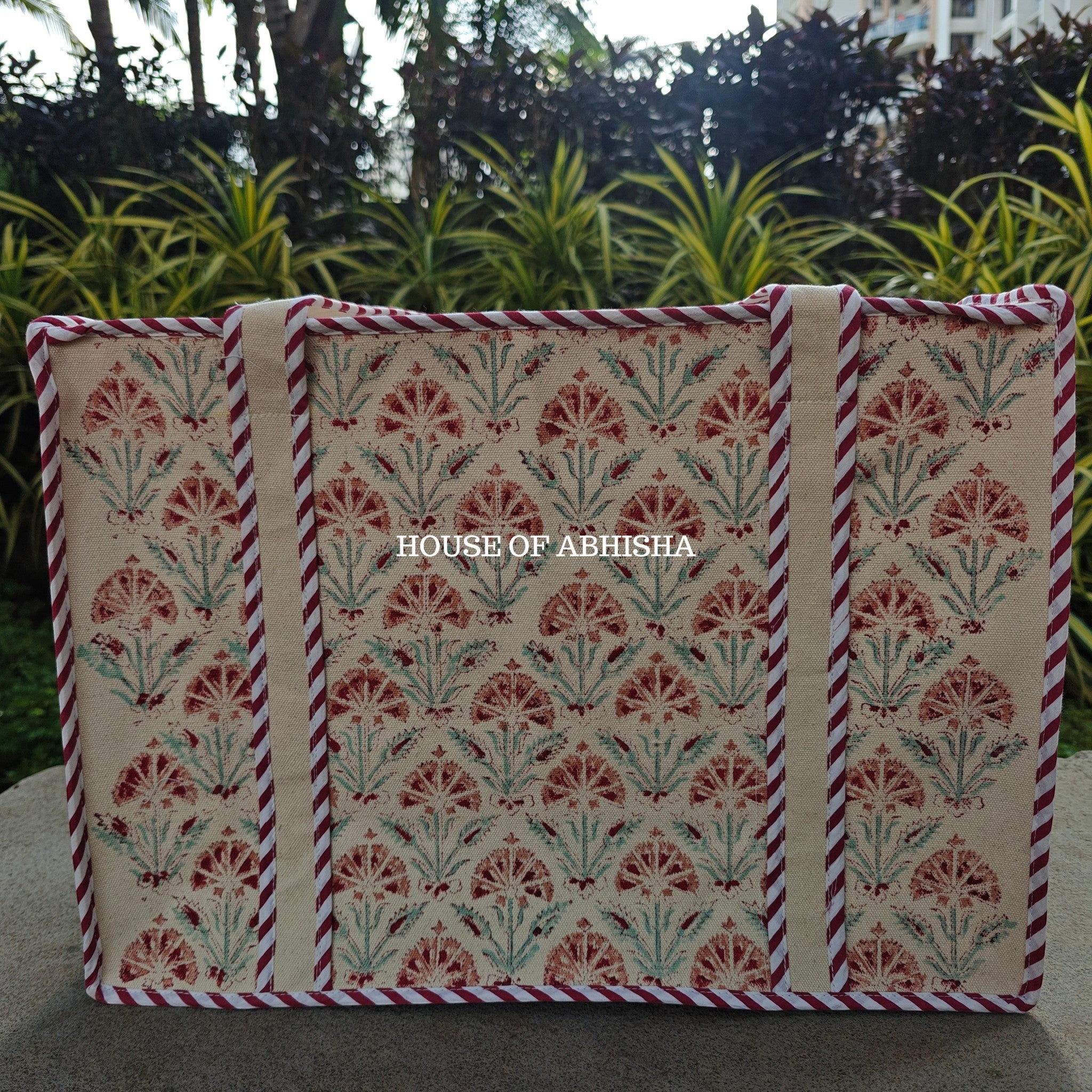 Lily Canvas Cotton Tote Bag