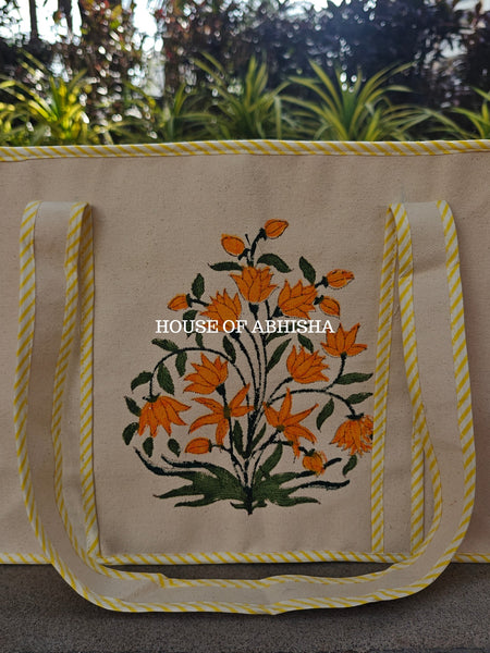Bagh Canvas Cotton Tote Bag