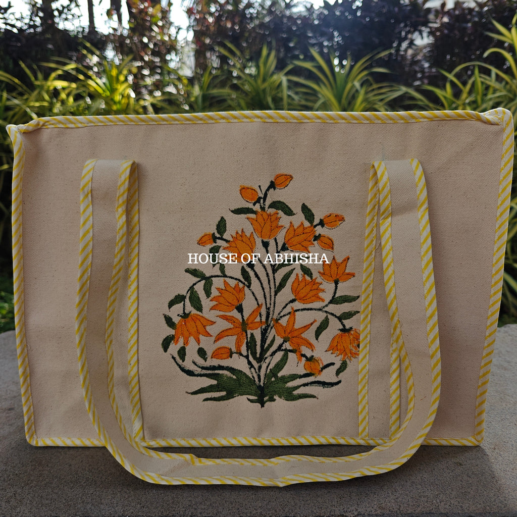 Bagh Canvas Cotton Tote Bag