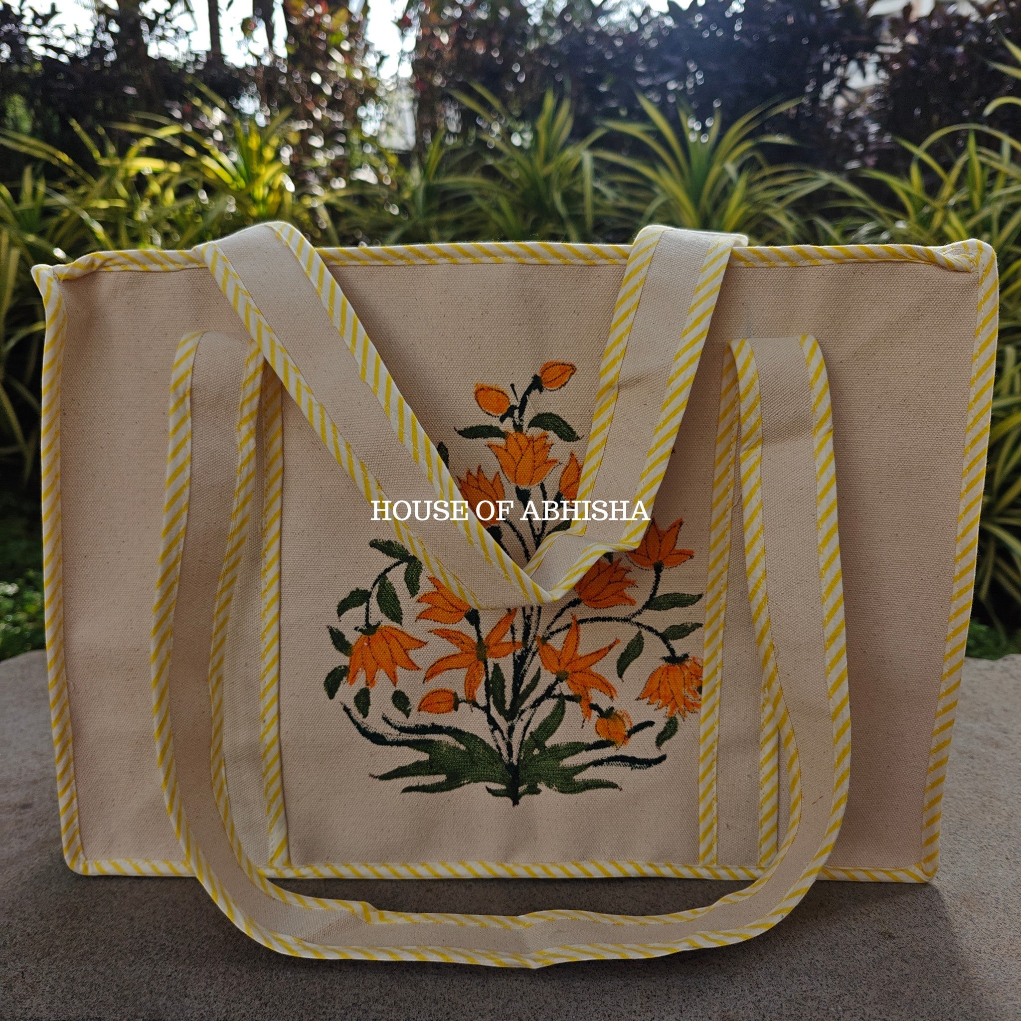 Bagh Canvas Cotton Tote Bag