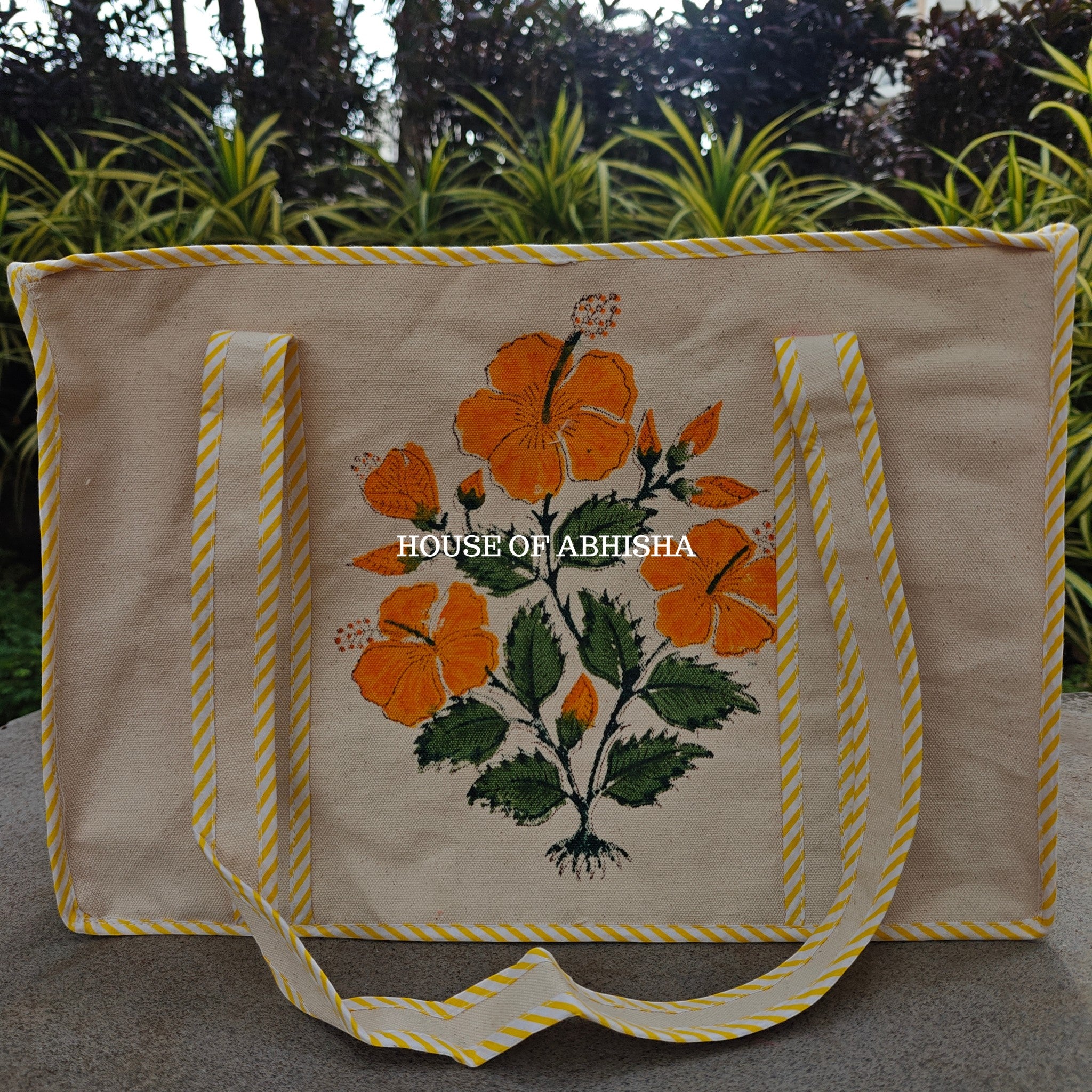 Tulip Canvas Cotton Tote Bag