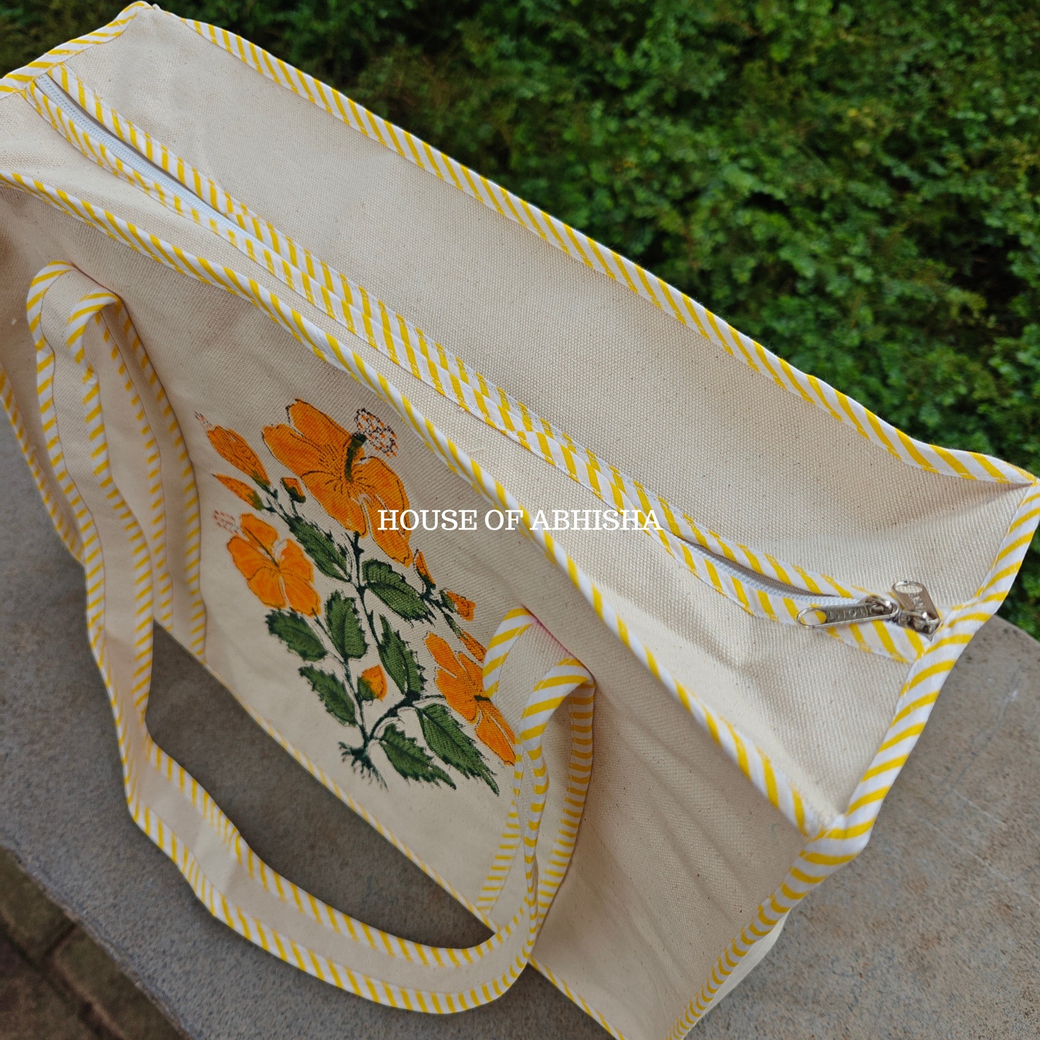 Tulip Canvas Cotton Tote Bag