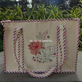 Lily Canvas Cotton Tote Bag