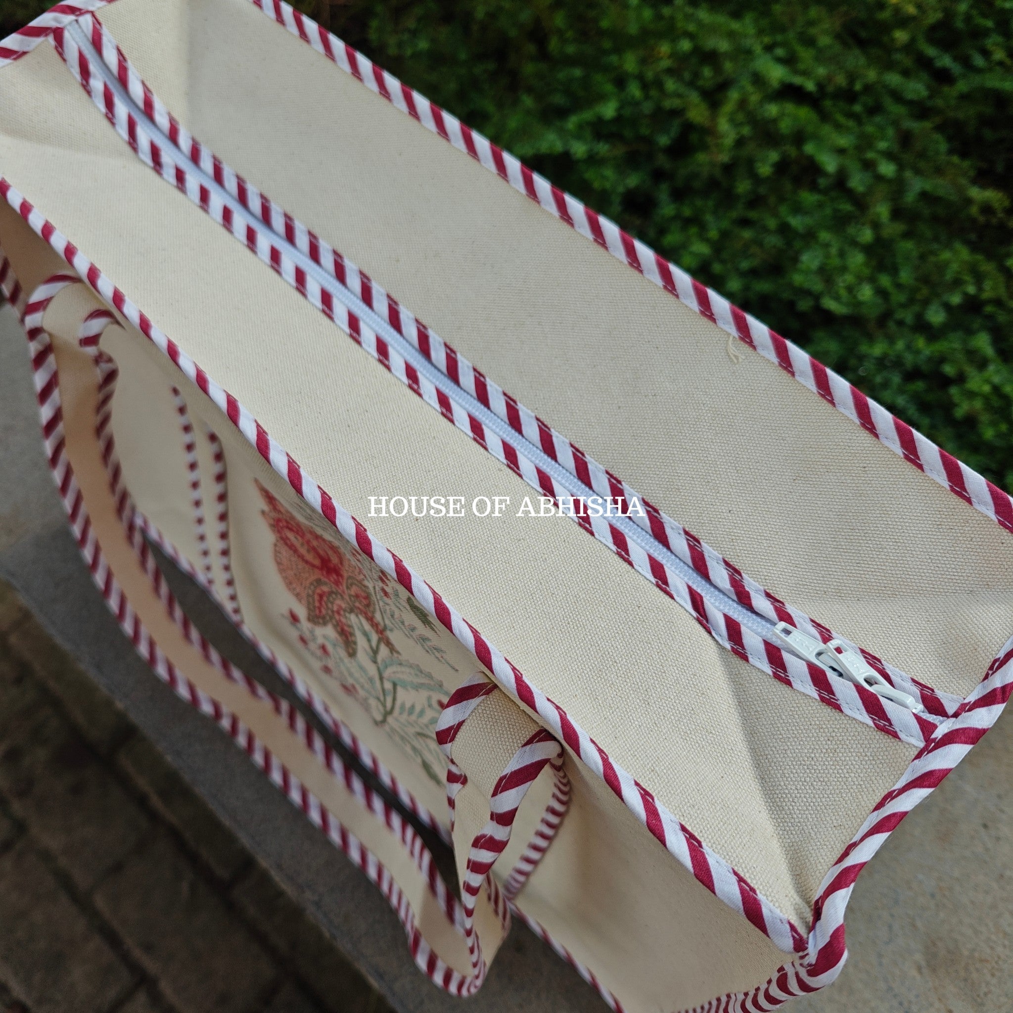 Lily Canvas Cotton Tote Bag