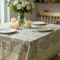 Bageecha Handblock Printed South Cotton Table Cover