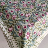 Anar Handblock Printed South Cotton Table Cover