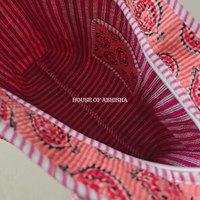 Gulnaar Quilted Cotton Tote Bag