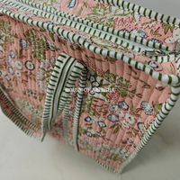 Bela Quilted Cotton Tote Bag