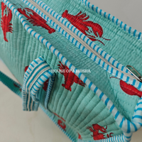 Island Escape Quilted Cotton Tote Bag