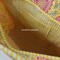 Madhumalti Quilted Cotton Tote Bag