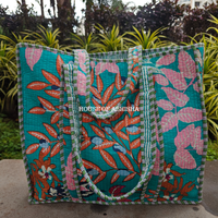 Wild Tropics Quilted Cotton Tote Bag