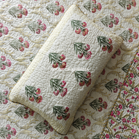 Rangoli Quilted Cotton Reversible Bedcover