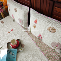 Savana Quilted Cotton Reversible Bedcover