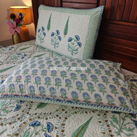 Nazm Quilted Cotton Reversible Bedcover