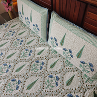 Nazm Quilted Cotton Reversible Bedcover