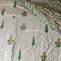 Parijat Reversible Organic Mulmul Cotton Quilt