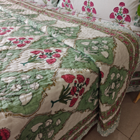 The Bagh Reversible Organic Mulmul Cotton Quilt