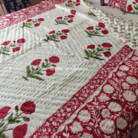 Gul-e-Bahar Reversible Organic Mulmul Cotton Quilt