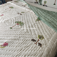 Vanika Reversible Organic Mulmul Cotton Quilt