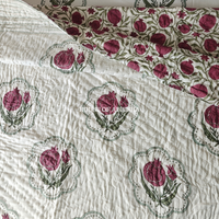 Gulshan Reversible Organic Mulmul Cotton Quilt