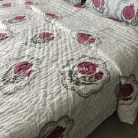 Gulshan Reversible Organic Mulmul Cotton Quilt