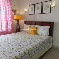 Kamal Kyari Hand Block Premium Bedsheet Set