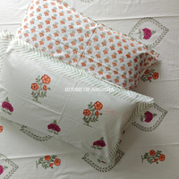 Riwaayat Hand Block Premium Bedsheet Set