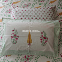 Rangbahar Hand Block Premium Bedsheet Set