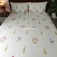 Gulzar Hand Block Premium Bedsheet Set