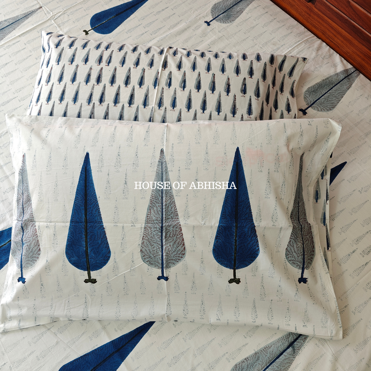 Royal Cyprus Hand Block Premium Bedsheet Set