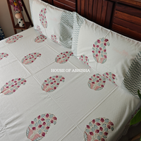 The Paisley Hand Block Premium Bedsheet Set