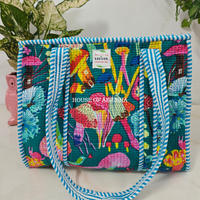 The Florist Quilted Cotton Tote Bag