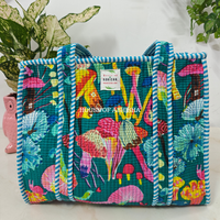 The Florist Quilted Cotton Tote Bag
