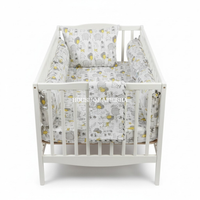Giraffe World Hand Block Printed Baby Bedding Set