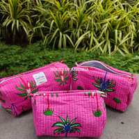 Nayaara Quilted Utility Pouches - Set of 3