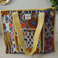 Zodiac Quilted Cotton Tote Bag