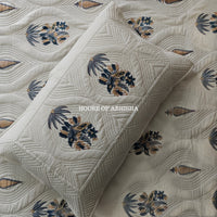 Parijaat Royal Embossed Quilted Bedcover