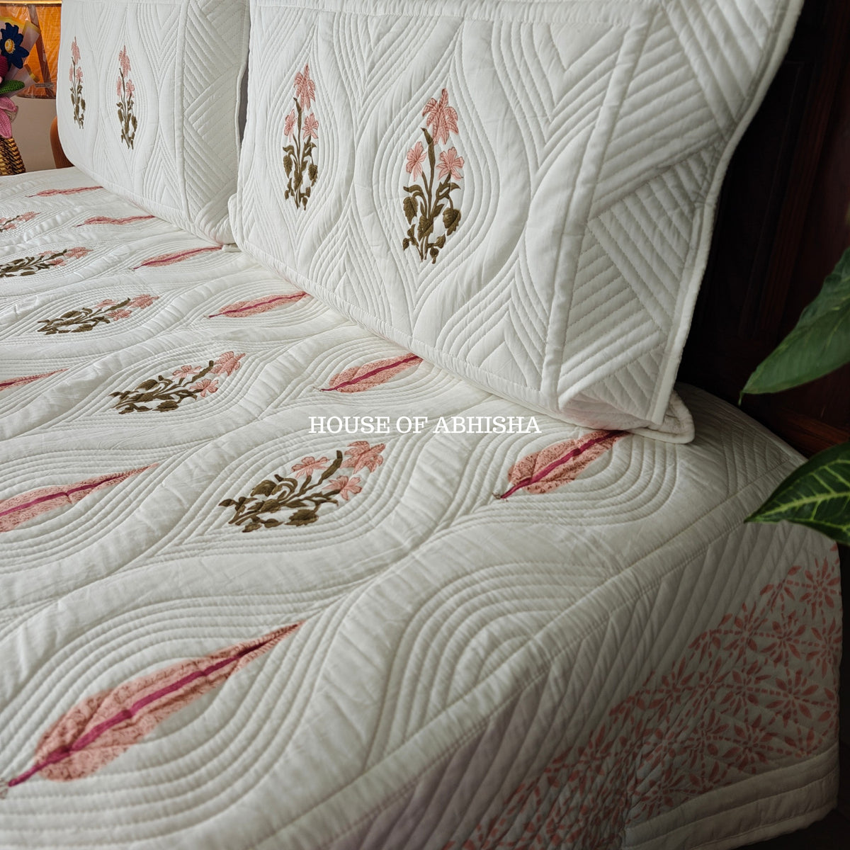 Tyohaar Royal Embossed Quilted Bedcover