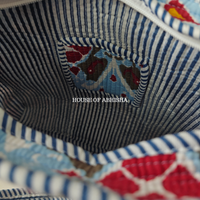 Ikat Mini Quilted Cotton Tote Bag