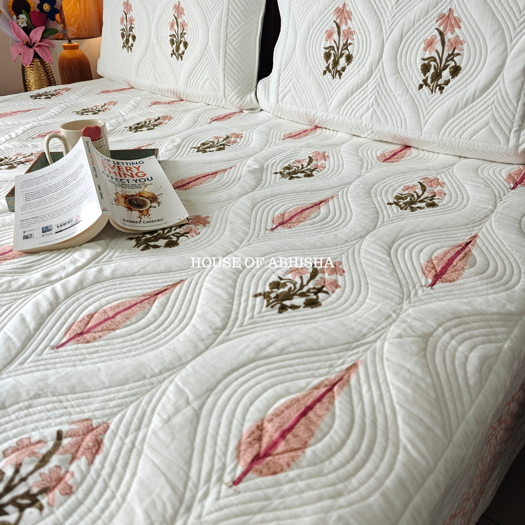 Tyohaar Royal Embossed Quilted Bedcover