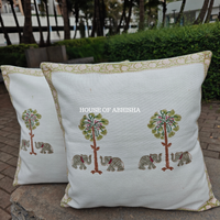 Hathi Palm Cushion Covers — Set of 2