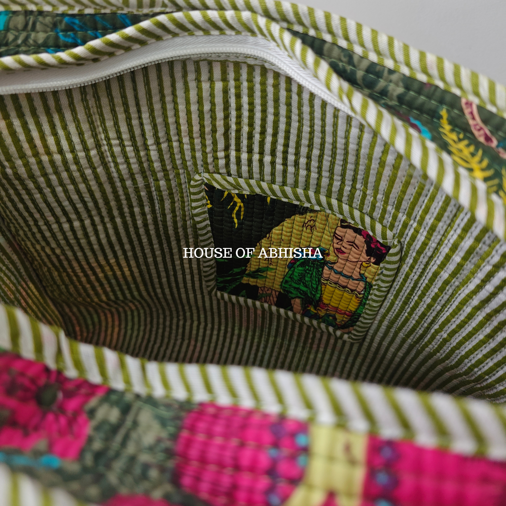 Tokyo Quilted Cotton Tote Bag