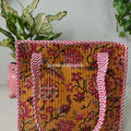 Genda Mini Quilted Cotton Tote Bag