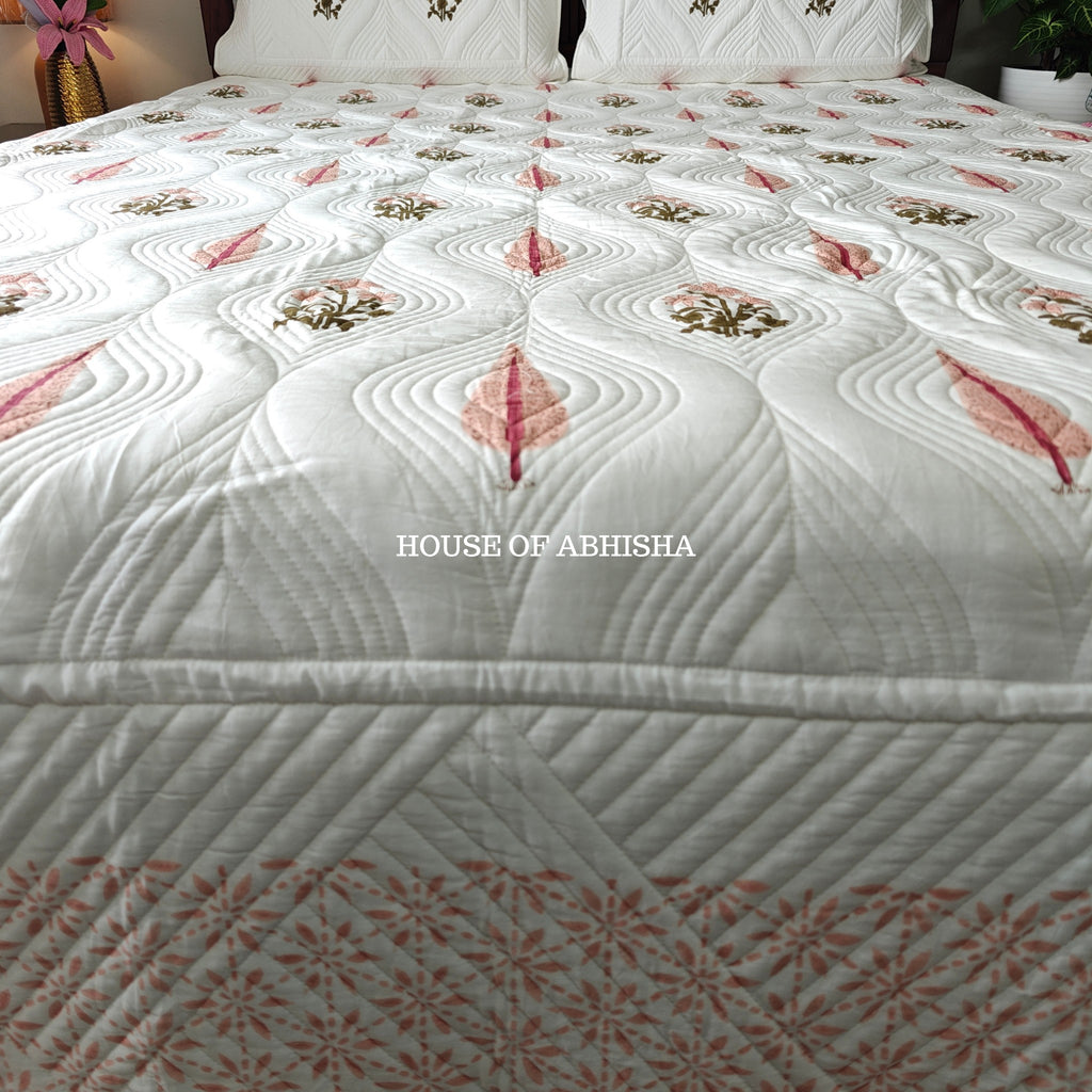 Tyohaar Royal Embossed Quilted Bedcover