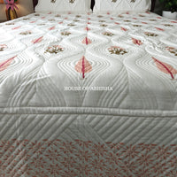 Tyohaar Royal Embossed Quilted Bedcover